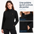 FLINTWRK Fleece Polar femme – details
