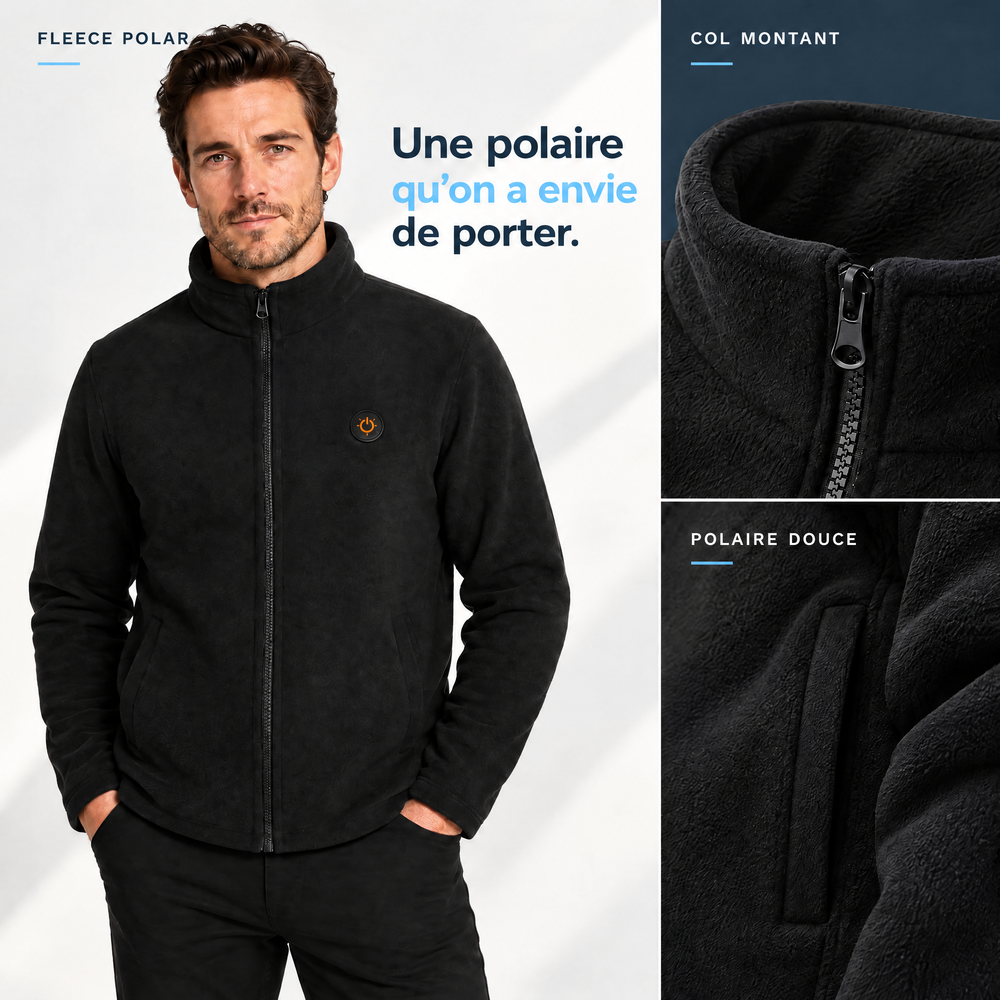 FLINTWRK Fleece Polar homme – details