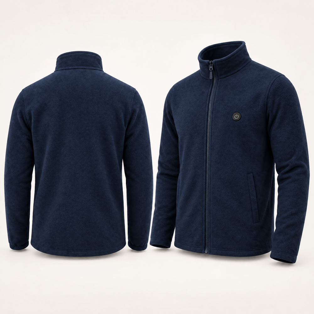 FLINTWRK Fleece Polar homme – Coloris bleu marine