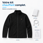 FLINTWRK Fleece Polar homme – Contenu du pack