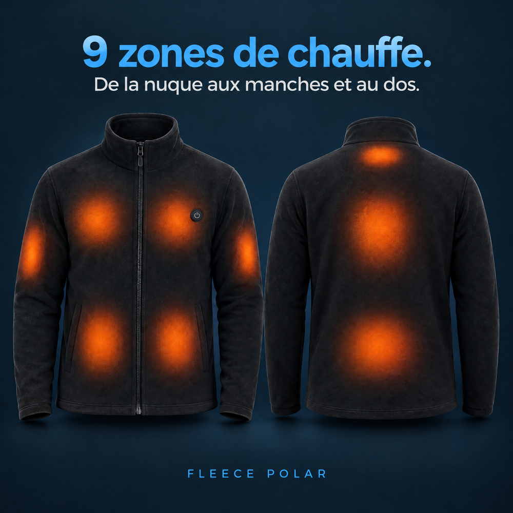 FLINTWRK Fleece Polar homme – zones