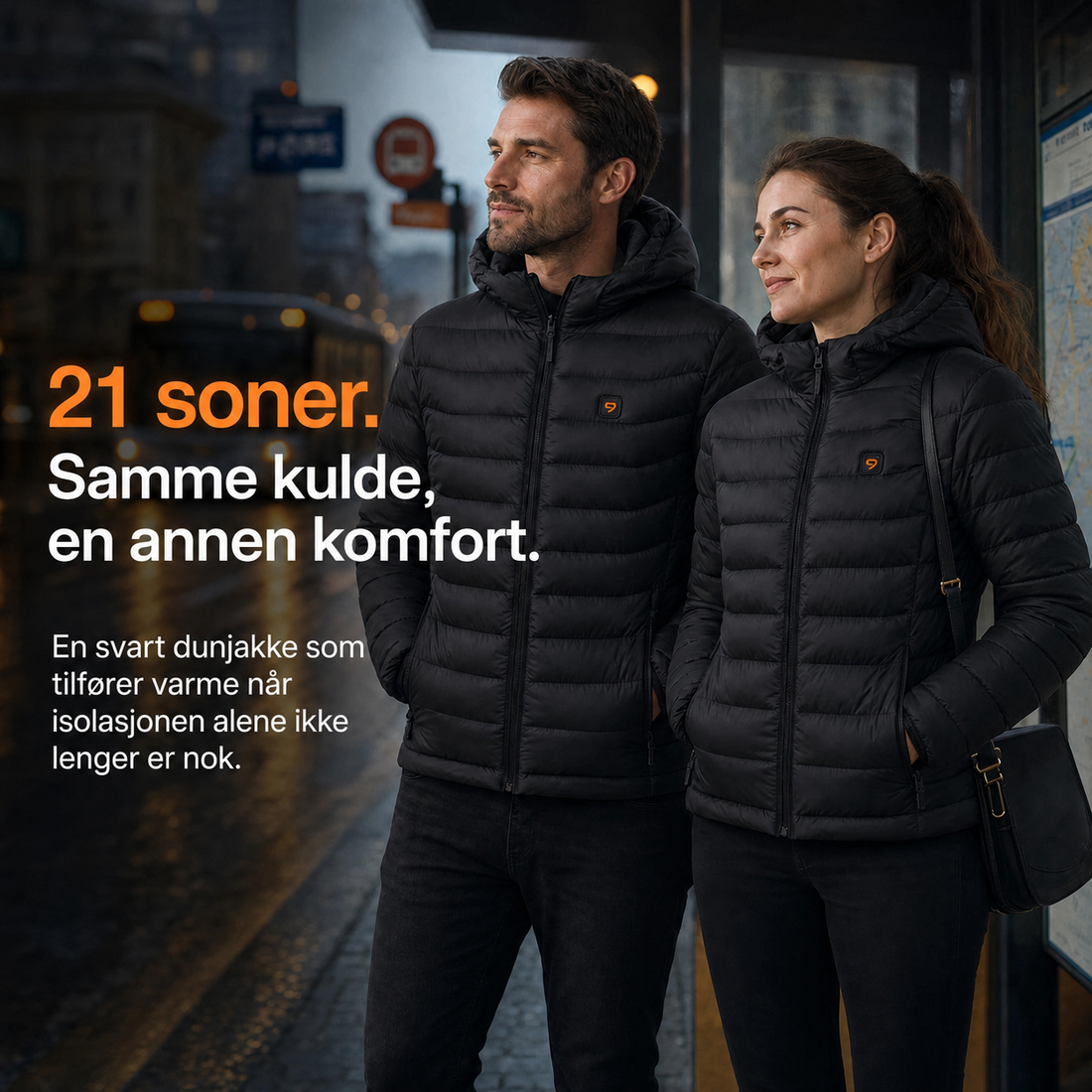 Celsius 21 – Varmejakke med 21 varmesoner