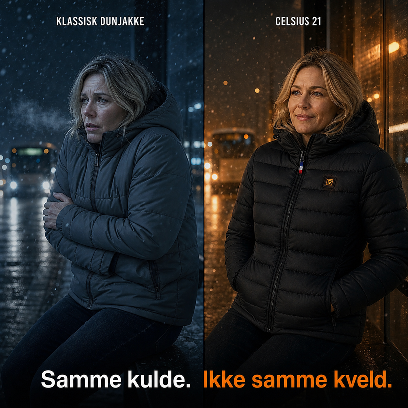 Celsius 21 – Varmejakke med 21 varmesoner