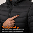 FLINTWRK Celsius 21 – Varmejakke med 21 soner – knapp og justering