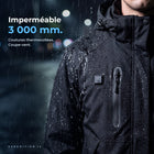 Expedition 14 imperméable 3 000 mm, coutures thermocollées