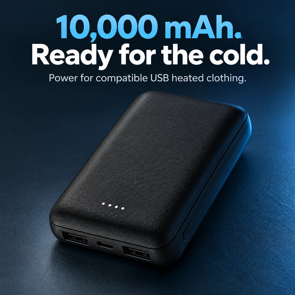 10000 mAh power bank — capacity