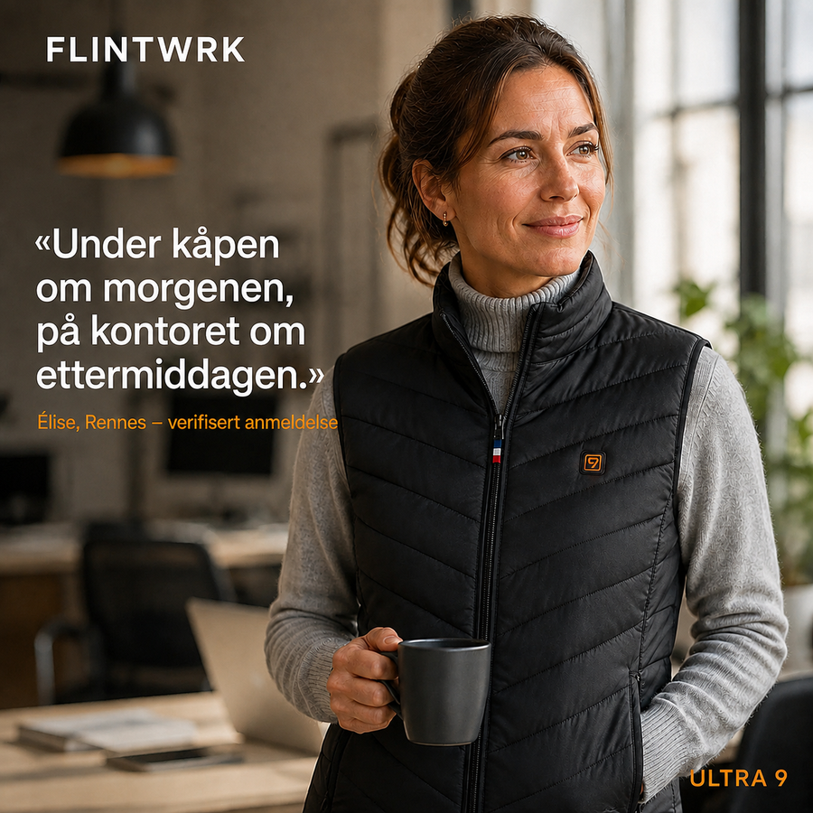FLINTWRK Ultra 9-knapp med 3 varmenivåer