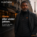Ermeløs jakke fra FLINTWRK til vinterpendling