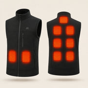 Traverse 9 – Technical heated vest, black