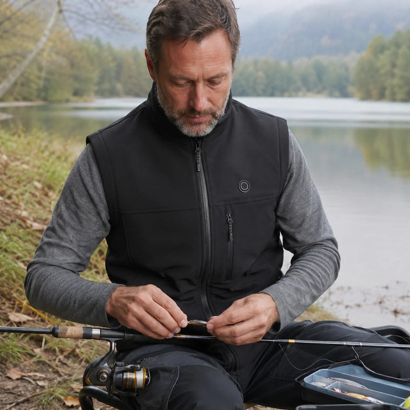 Traverse 9 – Teknisk varmevest, svart
