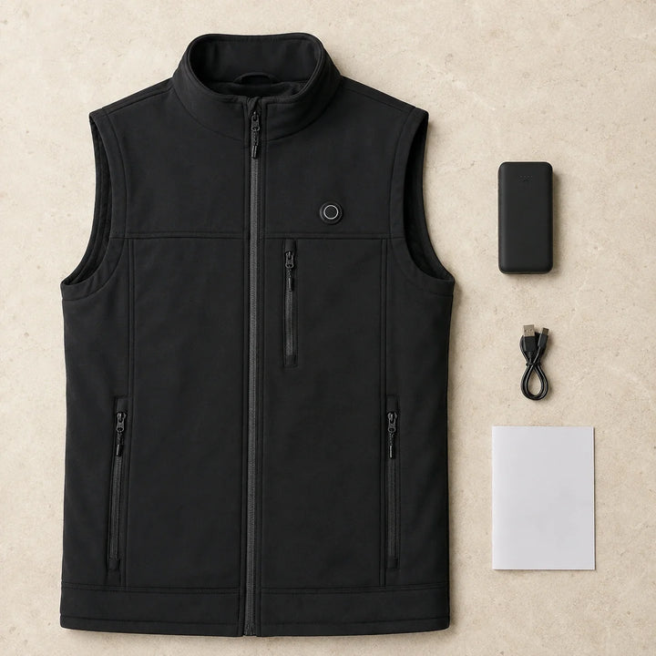 Traverse 9 – Teknisk varmevest, svart
