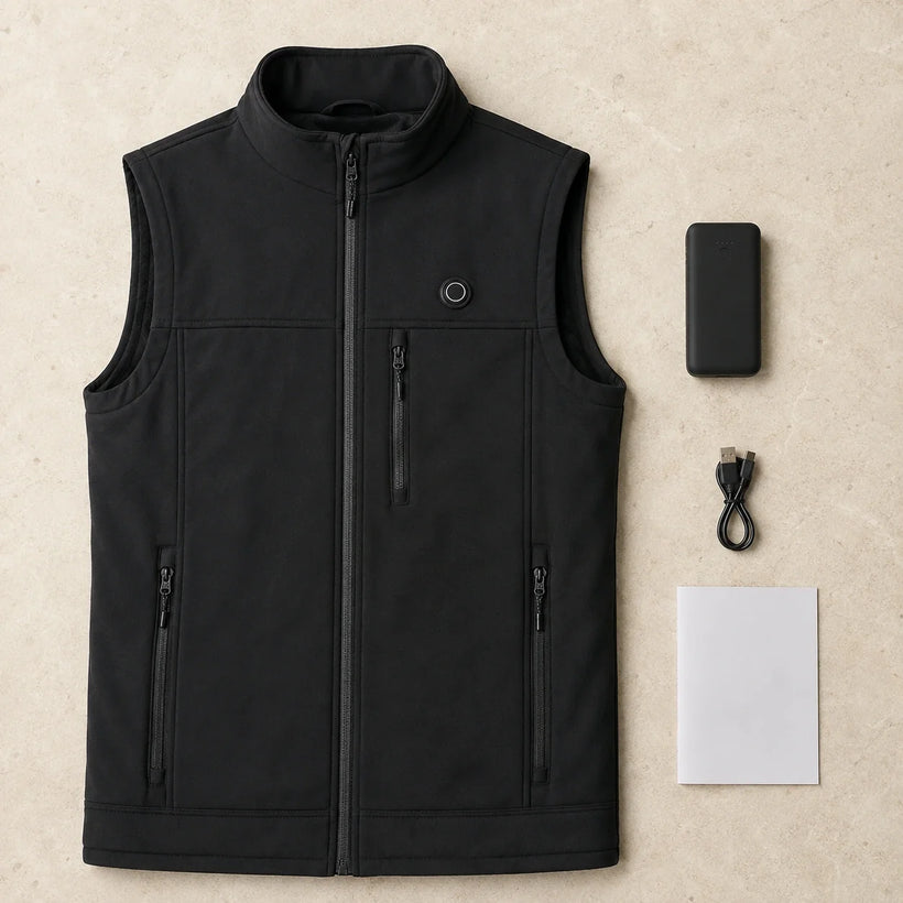 Traverse 9 – Teknisk varmevest, svart