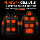 Celsius 21 – Giacca riscaldata con 21 zone riscaldanti — English product information
