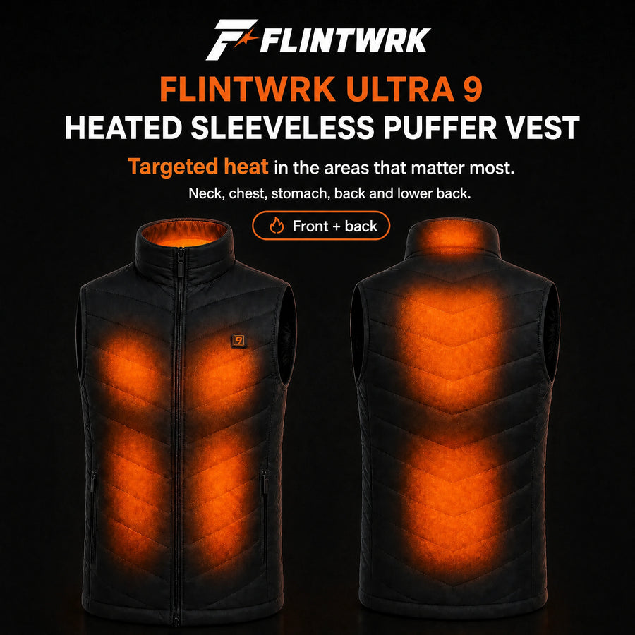 Ultra 9 – Gilet riscaldato con 9 zone riscaldanti — English product information