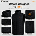 Ultra 9 – Gilet riscaldato con 9 zone riscaldanti — English product information