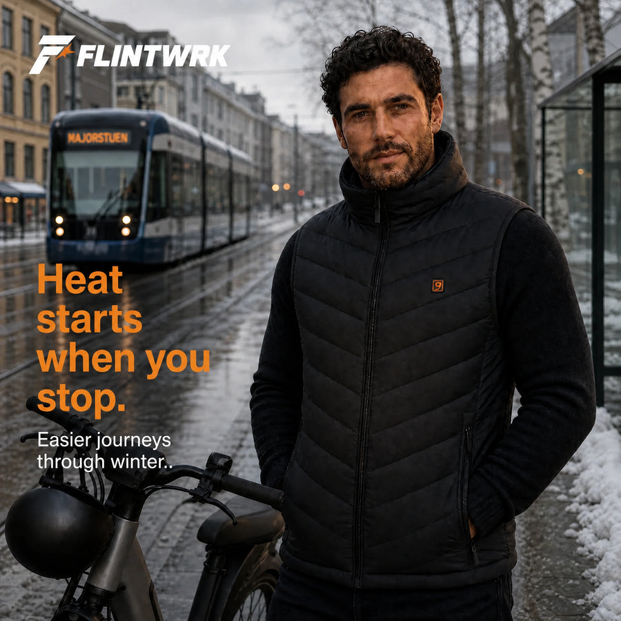 Ultra 9 – Gilet riscaldato con 9 zone riscaldanti — English product information