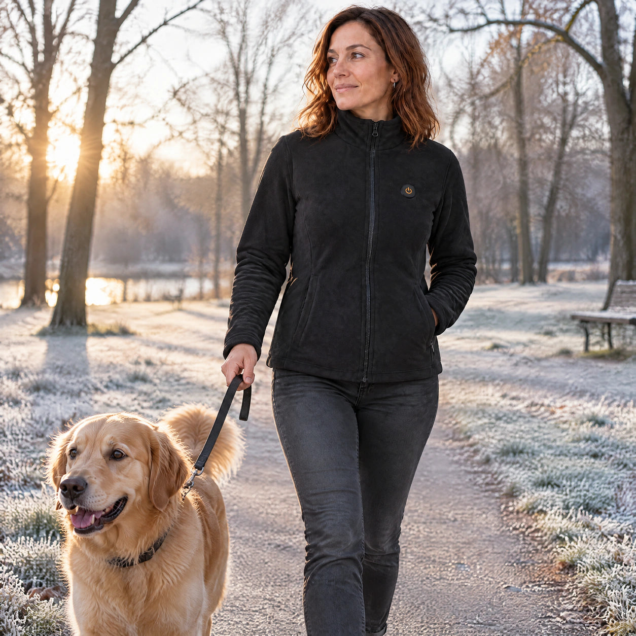 Fleece Polar – Pile riscaldato da donna