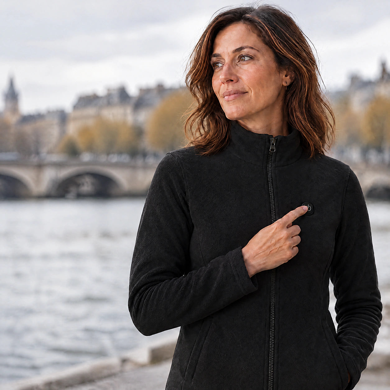 Fleece Polar – Pile riscaldato da donna