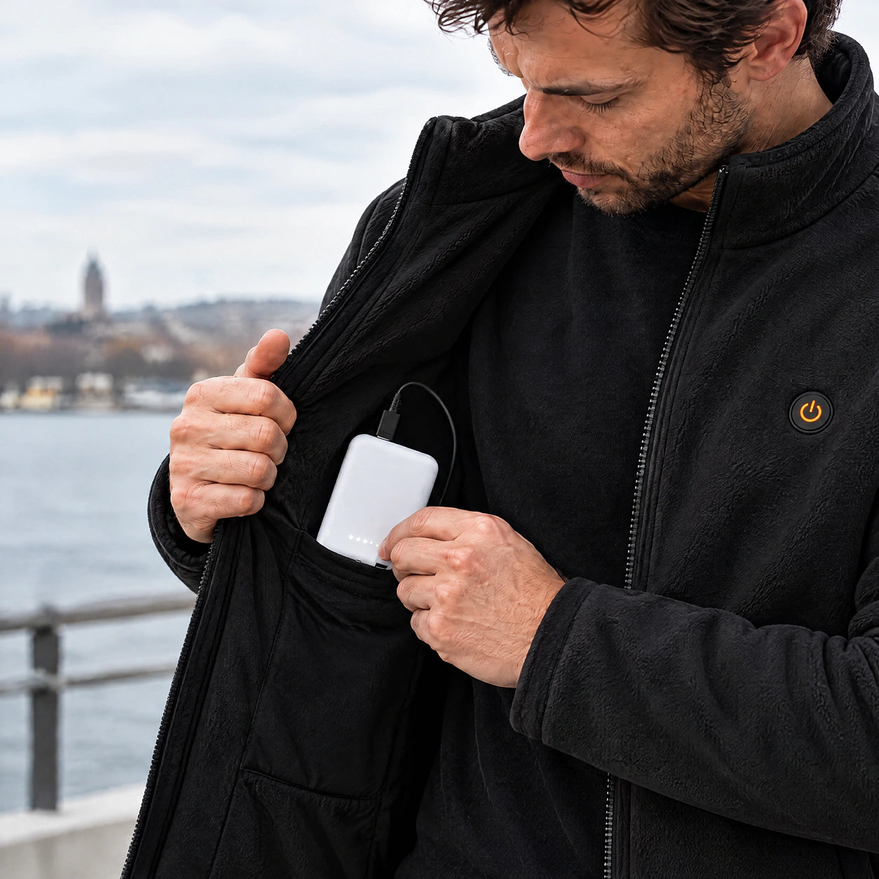 Fleece Polar – Veste polaire chauffante homme